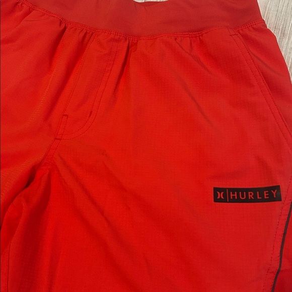 Hurley Bright Red Swim Shorts - Picture 1 of 2